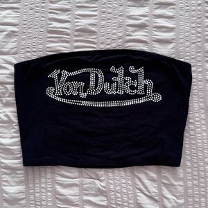 Von Dutch Black Graphic Tee